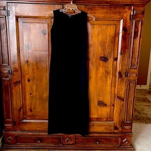 Black, long Emanuel dress size 4.